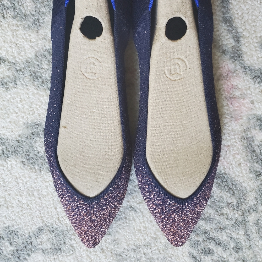 Rothys metallic points 7.5